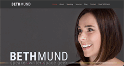 Desktop Screenshot of bethmund.com