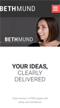 Mobile Screenshot of bethmund.com
